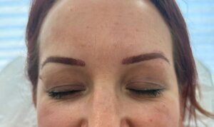 Semi Permanent Eyebrows — after