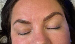 Semi Permanent Eyebrows — after