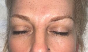 Semi Permanent Eyebrows — after